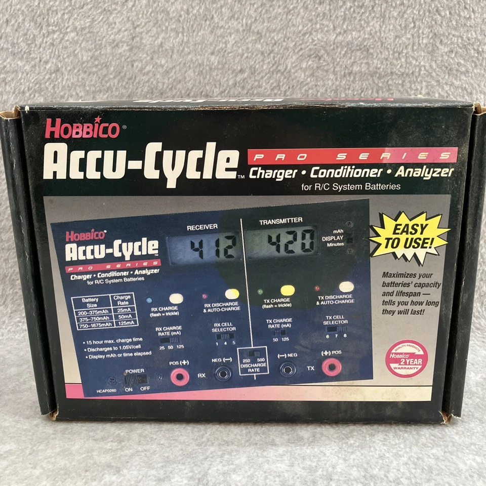 Hobbico Accu-Cycle Pro Series Charger Conditioner Analyzer Model HCAP0260 - Image 1 of 4