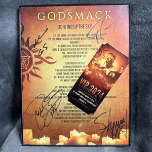 GODSMACK Autogramm LIGHTING UP THE SKY signed Robbie SULLY ERNA Tony Shannon - Bild 1 von 8