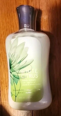 BOTELLA RARA Bath and Body Works Loción CITRUS BLANCO 8 OZ COLECCIÓN DE FIRMAS Foto 1 de 2