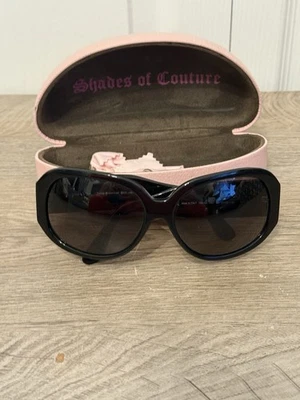 2000s Vintage JUICY COUTURE BUTTERFLY EYEGLASSES FRAMES Black - Preowned - Image 1 of 4