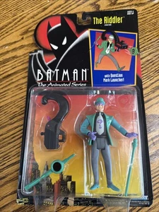 FIGURA KENNER THE RIDDLER BATMAN THE ANIMATED SERIES 4" 1992 SELLADA COMPLETA - Imagen 1 de 4
