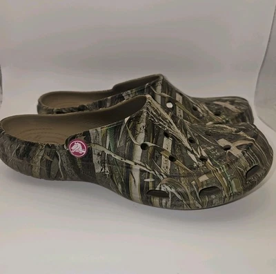 Zapatos Crocs Camuflados Toboganes Zuecos Mujer 10 Freesail Realtree Exterior Foto 1 de 4