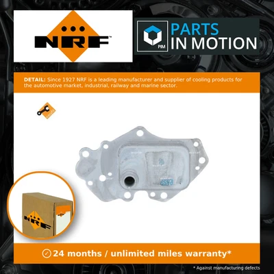 Oil Cooler fits OPEL ZAFIRA C 1.6D 2013 on NRF 55494842 55501530 55599943 650216 - Image 1 of 4