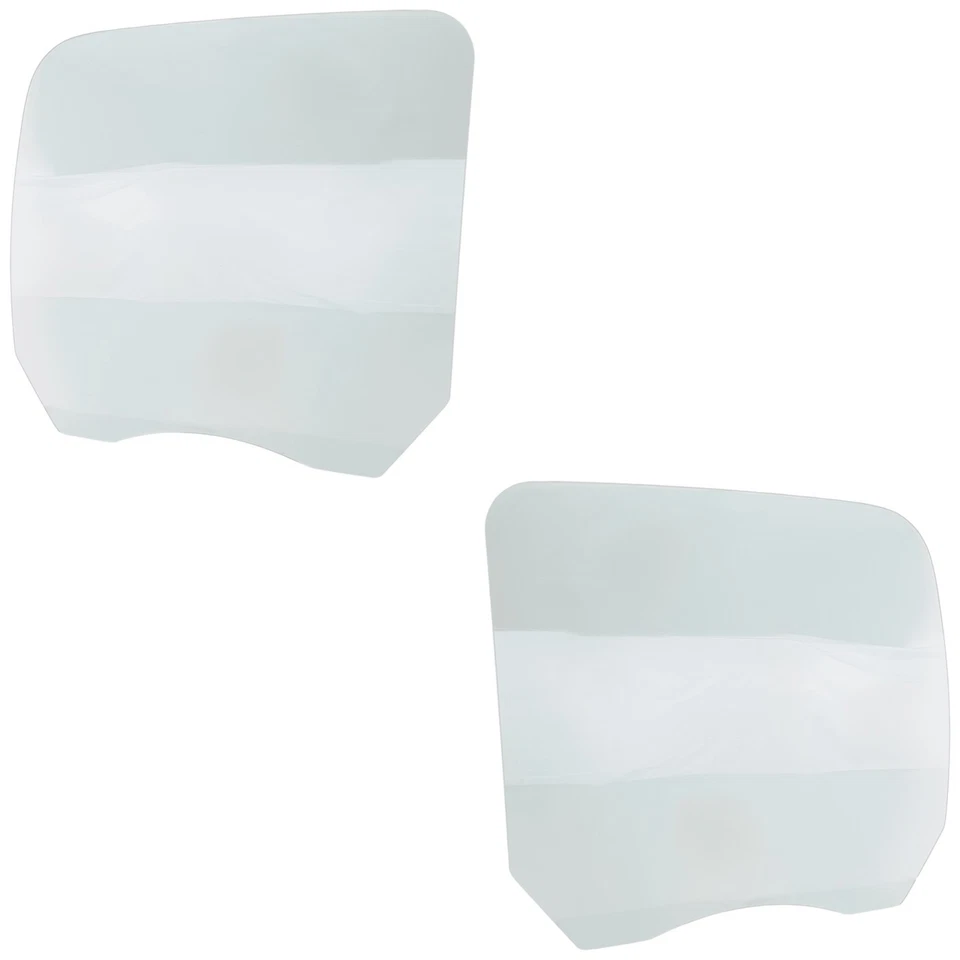 Door Glasses Set of 2 Rear Driver & Passenger Side for Chevy Yukon Suburban Pair - Image 1 of 4