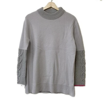 Auténtico suéter para mujer LANVIN COLLECTION - gris claro rosa Foto 1 de 4