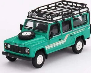 1985 Land Rover Defender 110 County Station Wagon Trident Green - MiJo Exclusive - Picture 1 of 3