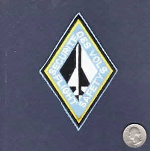Flight Safety RCAF Canadian Air Force French English Squadron Patch - Picture 1 of 1