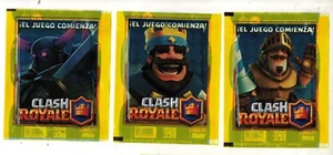 Argentina 2017 Planet Game - Clash Royale Sticker Pack x3 - Picture 1 of 2