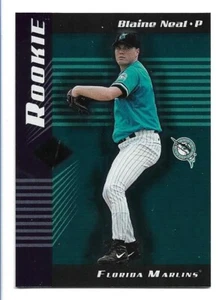2001 Leaf Limited /1000 Blaine Neal #285 Rookie Florida Marlins RC - Picture 1 of 2