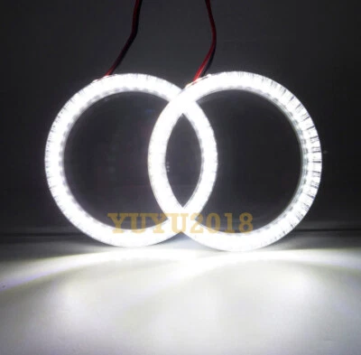 for Kawasaki Z1000 03-12 headlight LED halo ring angel eye xenon white DRL lamp - Image 1 of 4