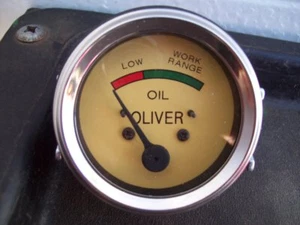 Oliver 44 through Oliver 88 Tractor Oil Pressure Gauge ; Free Shipping !! - Foto 1 di 3