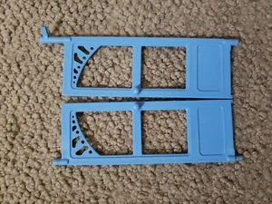 1993 PUERTAS DE REPUESTO DE COLECCIÓN FISHER PRECIO AMANTE DE LA FAMILIA SUEÑO CASA DE MUÑECAS AZUL - Imagen 1 de 1