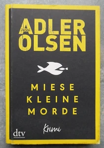 Buch-Krimi - Jussi Adler Olsen - "Miese kleine Morde" - Thriller - Bild 1 von 3