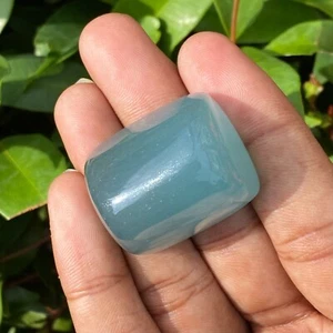 Riesiges 152,35ct Museum Antik Stück unbehandelt Katzenauge Aquamarin Cabochon Edelsteine! - Bild 1 von 10