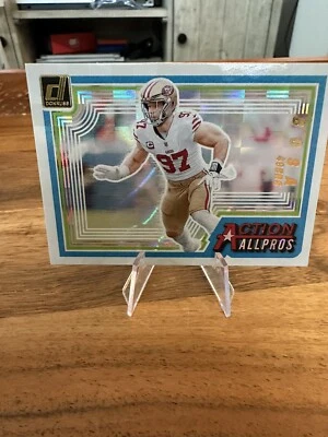 2023 Panini Donruss - Action All-Pros Nick Bosa San Francisco 49ers Star! 🔥 - Image 1 of 2