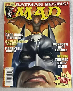 MAD Magazine - Features Batman Begins On Cover - #455 - Juli 2005 - Bild 1 von 3