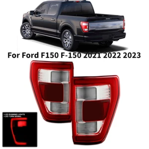 Actualización de la luz trasera LED LED LED para Ford F150 XL XTL 2021 2022 2023 con giro único rojo - Imagen 1 de 13