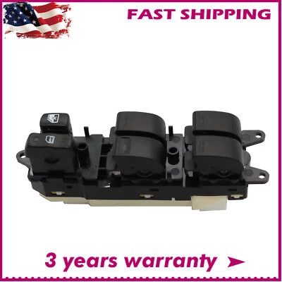 Nuevo interruptor de ventana eléctrica izquierda para Lexus LX470 4 puertas 1998-2002 lado del conductor delantero Foto 1 de 4