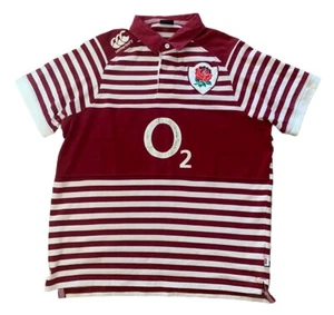 Camiseta de visitante de rugby de Inglaterra 2013/2014 Canterbury pequeña XL clásica de algodón - Imagen 1 de 7