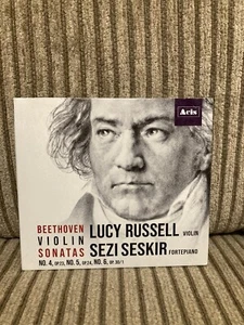 Beethoven Violin Sonatas No. 4, No. 5, No. 6 Lucy Russell Sezi Seskir CD 2020 - Picture 1 of 2