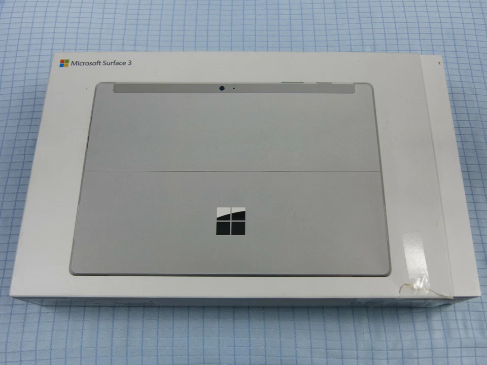 Microsoft Surface 3 128GB WLAN + 4G Silber! Gebraucht! +Type Station! TOP! OVP! - Bild 1 von 4