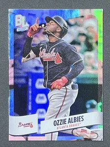 Lámina arco iris poco común OZZIE ALBIES 2024 Topps Big League #210 Atlanta Braves - Imagen 1 de 2