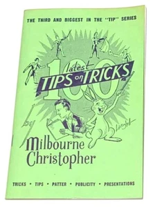 LIBRO DE CIEN ÚLTIMOS CONSEJOS SOBRE TRUCOS 100 Mago Mágico Folleto Comedia Gags - Imagen 1 de 5
