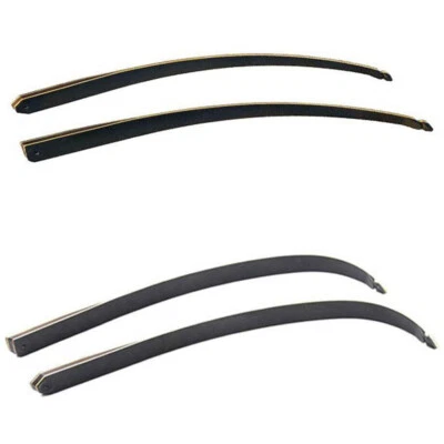 25-65lbs Recurve Bow Long Bow Limbs Takedown Bamboo Core Archery Hunting Target - Image 1 of 4