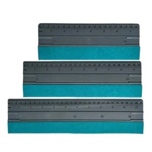 Universal Felt Squeegee Vinyls Wrap Application Tool Scale Ruler for Graphics - Picture 1 of 11