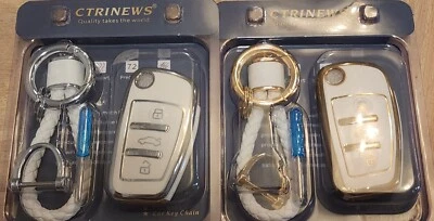 Funda llave coche para Audi A1 A3 A4 A5 A6 A7 A8 Quattro Q3 Q5 Q7 R8 Allroad C5 C6 Tt Foto 1 de 4