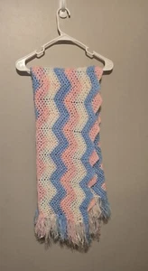 Handmade Crochet Baby Blanket - Picture 1 of 4