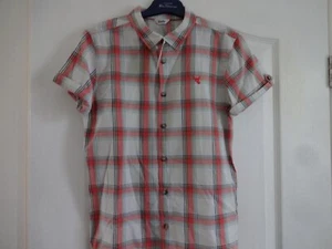 M&Co boys check short sleeve shirt size 12-13 years - Picture 1 of 5