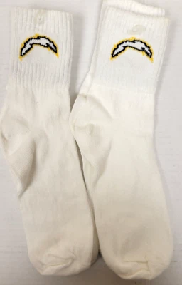 NFL San Diego Chargers Ladies Socks - Size: 10-12, New (Lot of 2 Pair - Logo) - Image 1 of 2