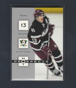 2005-06 Fleer Hot Prospects # 3 Teemu Selanne