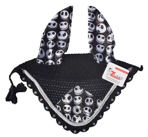 HALLOWEEN HORSE FLY BONNET VEIL MASK COSTUME FANCY WEAR FOR HORSE HALLOWEEN GIFT - Picture 1 of 8