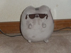 NEW, PUSHEEN 6" PLUSH TOY, GRAY WITH SUNGLASSES - Picture 1 of 3