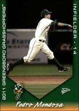 2011 MultiAd #23 Pedro Mendoza    Greensboro Grasshoppers