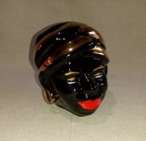 Exotic Blackamoor Vase - Picture 1 of 4