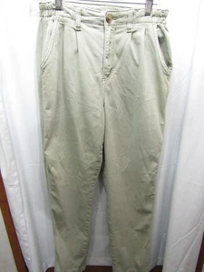 American Eagle DAMENHOSE STRETCH PLISSIERT HELLOLIV TRIST GRÖSSE 4 INNENNAHT 29" - Bild 1 von 4