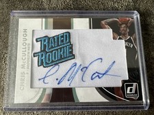2015-16 Donruss Rated Rookie Signatures Chris McCullough #23 Auto Patch RC