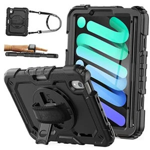 Case for iPad Mini 7 (A17 case for iPad Mini 7th/6th Generation 8.3'' Black - Picture 1 of 7