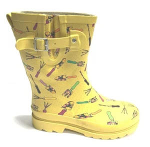 Western Chief In The Garden Girls Rain Boots Size 6 M - Picture 1 of 5