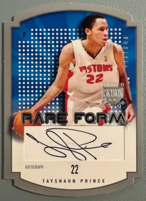 TAYSHAUN PRINCE 2003-04 Skybox Limited Edition Rare Form Autograph 071/100 - Image 1 of 2
