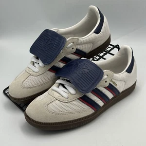 Adidas Men’s Samba LT Originals UK6.5 Crystal White/Dark Blue Trainers - Imagen 1 de 9