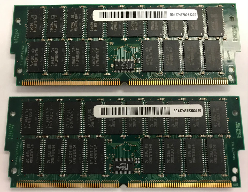 Genuine X7005A 512MB (2 x 256MB) 501-4743 DIMMs Sun 450 420R Original Memory - Image 1 of 1