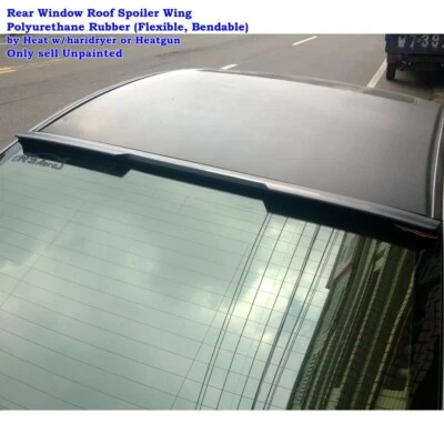 KmhSpeed 889H Rear Window Roof Spoiler Wing Fits 2017~22 Infiniti Q60 V37 Coupe - Image 1 of 4