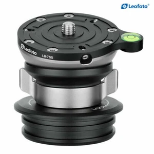 【Leofoto USA】Leofoto LB-75S 75mm Leveling Base with Adapter for 75mm Tripod Bowl - Picture 1 of 11
