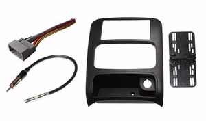 Car Stereo Radio Double DIN Dash Kit Harness Antenna fits 2003-2007 Jeep Liberty - Picture 1 of 5