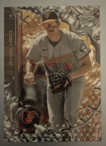 2025 Topps Chrome Cactus Jack Refractor Baltimore Orioles Rookie Coby Mayo #38 - Imagen 1 de 2