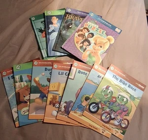 Bundle Of 11 Leap Frog Reading Books Learning Disney BOOKS ONLY Educational - Picture 1 of 9